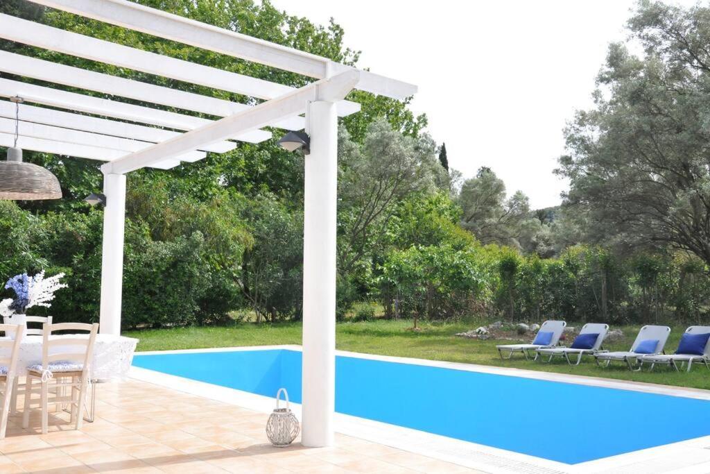 Villa Erietta Near Lefkas Center Apolpaina Экстерьер фото